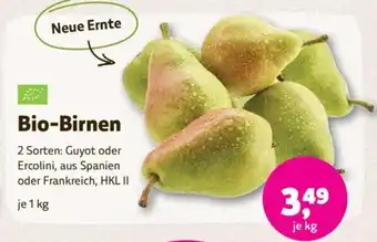Denn's Biomarkt Bio-Birnen Angebot