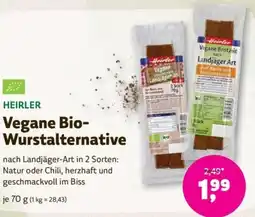 Denn's Biomarkt Vegane Bio- Wurstalternative 70g Angebot