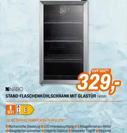 Expert STAND-FLASCHENKÜHLSCHRANK MIT GLASTÜR Angebot