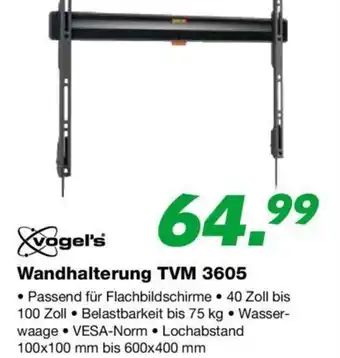 EP Wandhalterung TVM 3605 Angebot