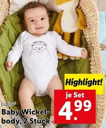 Lidl Baby Wickel-Body 2 Stück Angebot