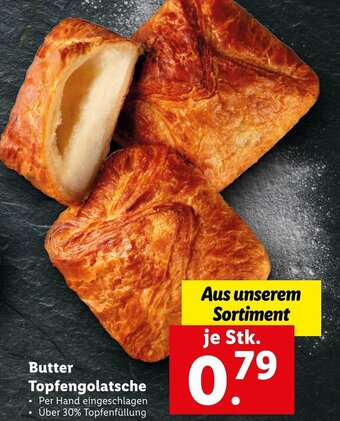 Lidl Butter Topfengolatsche Angebot