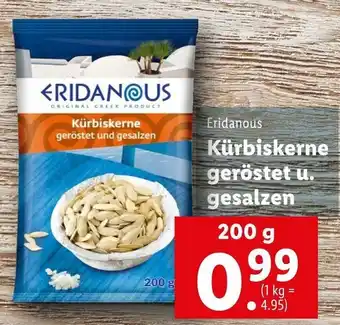Lidl Kürbiskerne Geröstet U, Gesalzen 200g Angebot