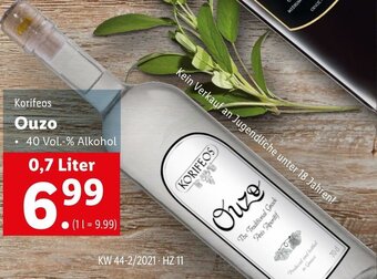 Lidl Ouzo 0,7 Liter Angebot