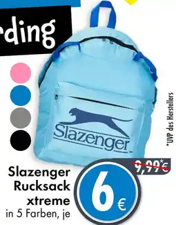 TEDi Slazenger Rucksack xtreme Angebot