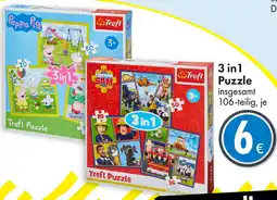 TEDi 3 in 1 Puzzle Angebot