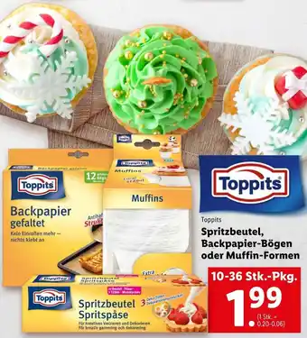 Lidl Spritzbeutel, Backpapier-Bögen Oder Muffin-Formen Angebot