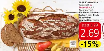 Spar SPAR Krustenbrot Angebot