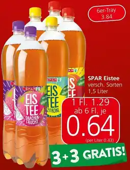 Spar SPAR Eistee 1.5Liter Angebot