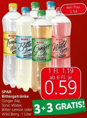 Spar SPAR Bittergetränke 1 Liter Angebot