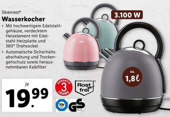 Lidl Wasserkocher Angebot