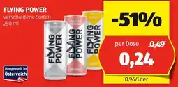 Hofer FLYING POWER 250 ml Angebot