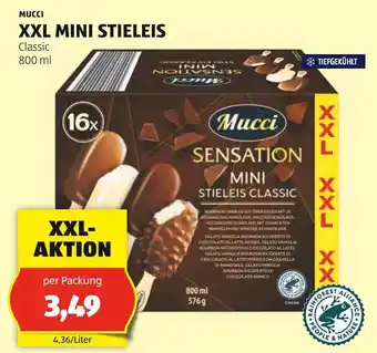 Hofer XXL MINI STIELEIS Classic 800 ml Angebot