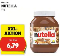 Hofer NUTELLA 1 kg Angebot