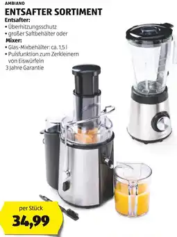 Hofer ENTSAFTER SORTIMENT Angebot