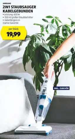 Hofer 2IN1 STAUBSAUGER KABELGEBUNDEN Angebot