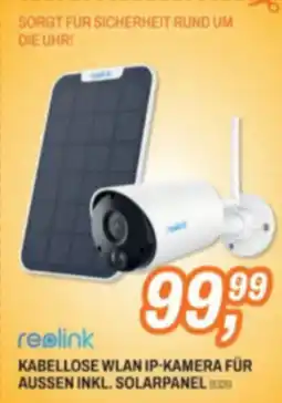 ETech reolink KABELLOSE WLAN IP-KAMERA FÜR AUSSEN INKL. SOLARPANEL Angebot