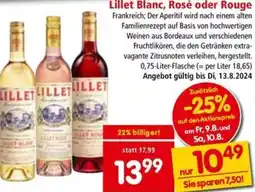 Interspar Lillet Blanc, Rosé oder Rouge Angebot