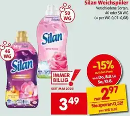 Interspar Silan Weichspüler Angebot