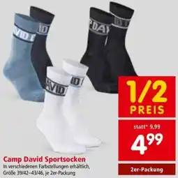 Interspar Camp David Sportsocken Angebot