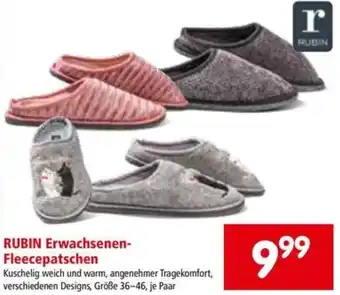 Interspar RUBIN Erwachsenen- Fleecepatschen Angebot