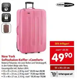 Interspar New York Softschalen-Koffer »Comfort Angebot