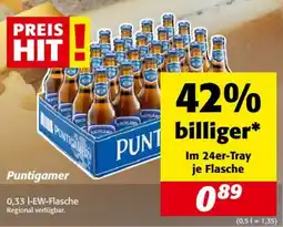 Nah&Frisch Puntigamer 0.33L Angebot