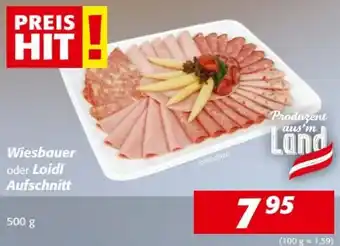 Nah&Frisch Wiesbauer oder Loidl Aufschnitt 500g Angebot