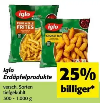 Nah&Frisch Iglo Erdäpfelprodukte Angebot