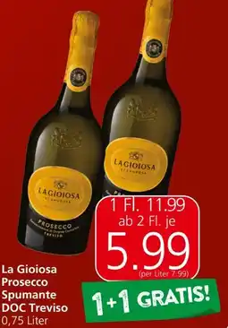 Eurospar Prosecco Spumante Treviso Angebot