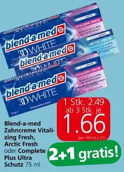 Eurospar Zahncreme 3D White Angebot