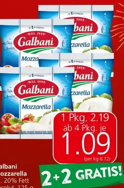 Spar Mozzarella Angebot