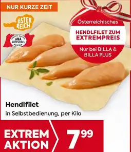 Billa Hendlfilet Angebot