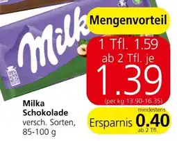 Spar Schokolade Angebot