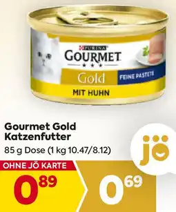 Billa Gourmet Gold Katzenfutter 85g Angebot