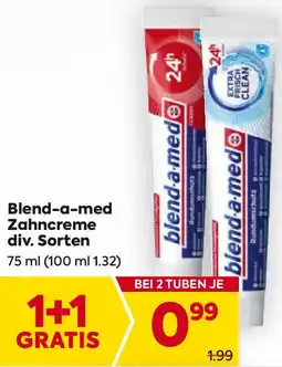 Billa Blend-a-med Zahncreme 75 ml Angebot