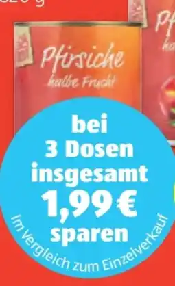 Hofer Pfirsiche Angebot