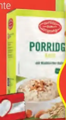 Hofer Bio Porridge Früchte Angebot