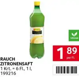 Transgourmet RAUCH ZITRONENSAFT 1L Angebot