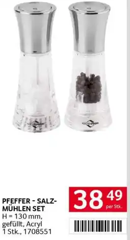 Transgourmet PFEFFER - SALZ- MÜHLEN SET Angebot