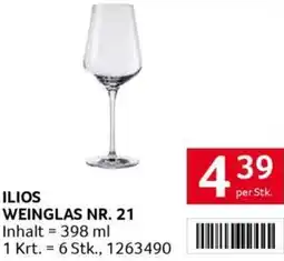 Transgourmet ILIOS WEINGLAS NR. 21 398ml Angebot