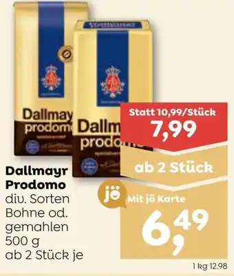 ADEG Dallmayr Prodomo 500g Angebot
