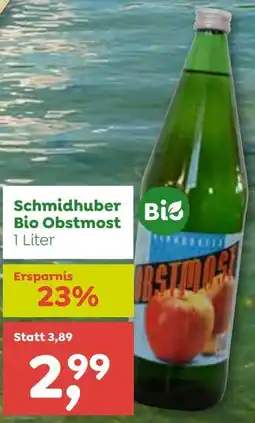 ADEG Schmidhuber Bio Obstmost 1 Liter Angebot
