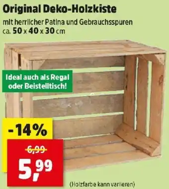 Thomas Philipps Original Deko-Holzkiste Angebot