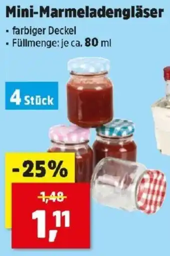 Thomas Philipps Mini-Marmeladengläser Angebot