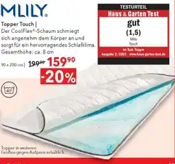 Matratzen Concord Topper Touch Angebot