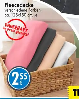 TEDi Fleecedecke Angebot