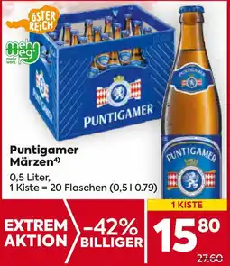 Billa Puntigamer Märzen 0.5 Liter Angebot