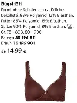 Tchibo Eduscho Bügel-BH Angebot