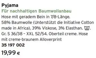 Tchibo Eduscho Pyjama Angebot